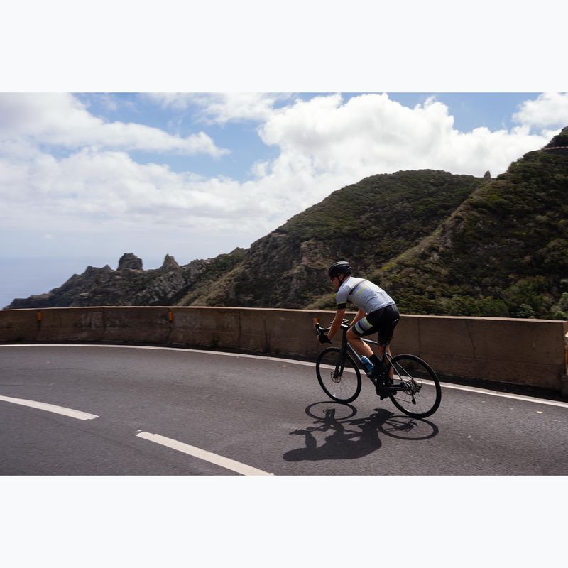 Pánský cyklistický dres Rogelli Hero II grey/lime 7