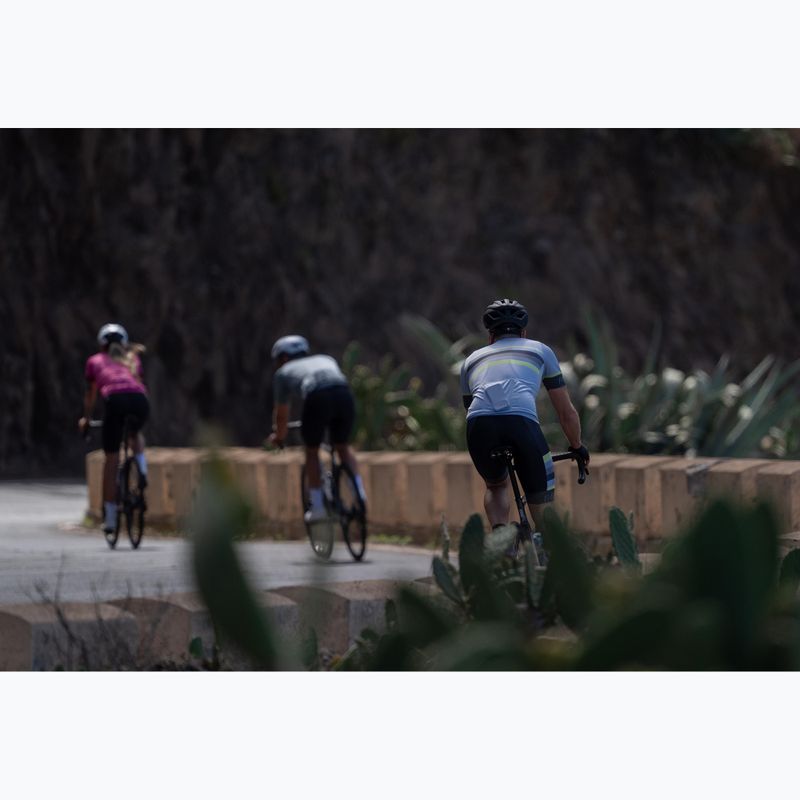 Pánský cyklistický dres Rogelli Hero II grey/lime 8