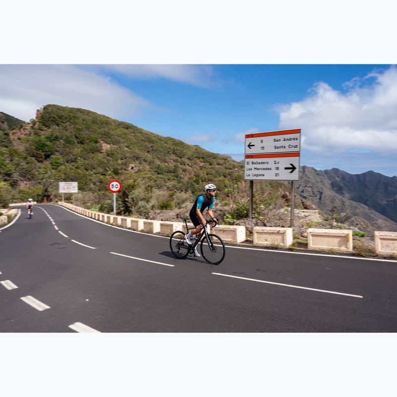 Pánský cyklistický dres Rogelli Fast black/teal/green 8