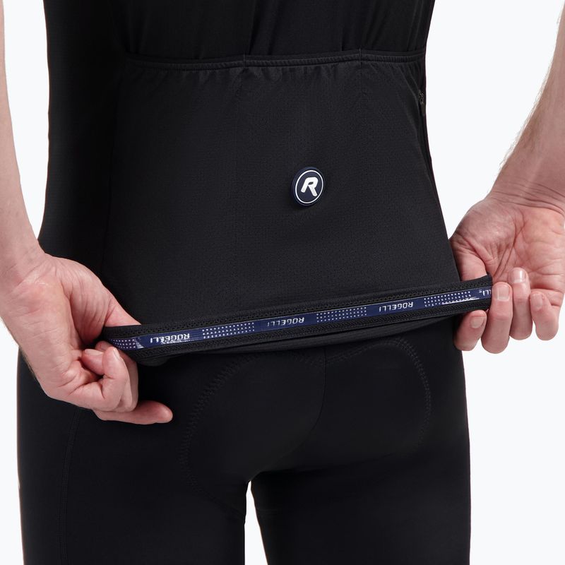 Pánský cyklistický dres Rogelli Essential II WS black 5
