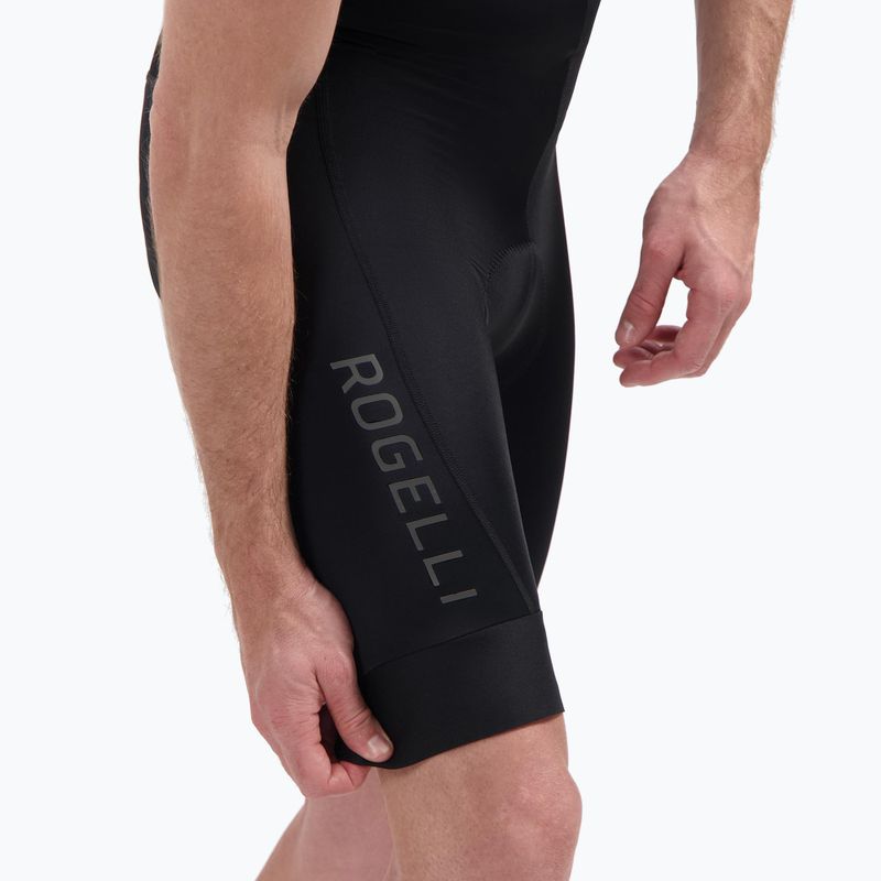Pánské cyklistické kraťasy Rogelli Essential II Bib Short black 5