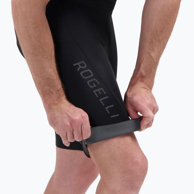 Pánské cyklistické kraťasy Rogelli Essential II Bib Short black 6