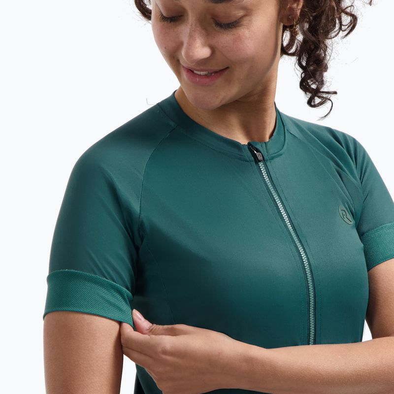 Dámský cyklistický dres Rogelli Modesta teal 3