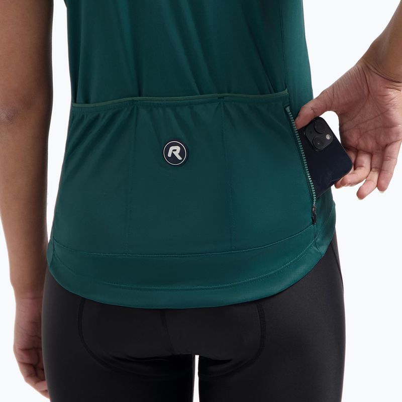 Dámský cyklistický dres Rogelli Modesta teal 5