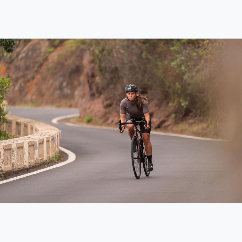 Dámský cyklistický dres Rogelli Essential II plum kitten 8