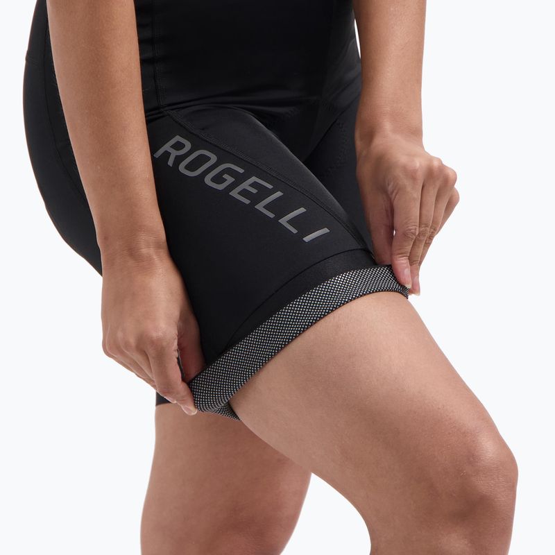 Dámské cyklistické kraťasy Rogelli Essential III Bib Short black 5