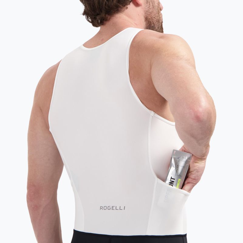 Triatlonová kombinéza Rogelli Florida Tri Suit WS black/white 4