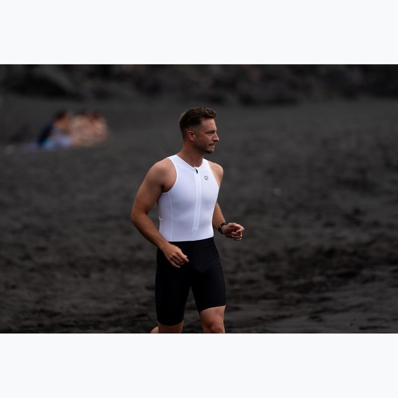 Triatlonová kombinéza Rogelli Florida Tri Suit WS black/white 8