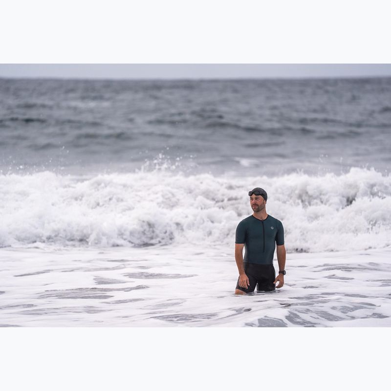 Triatlonová kombinéza Rogelli Florida Tri Suit black/dark teal 11