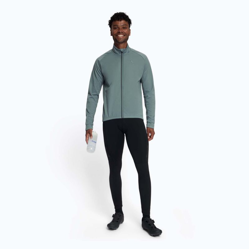 Pánská cyklistická bunda Rogelli Essential II Jacket grey 2