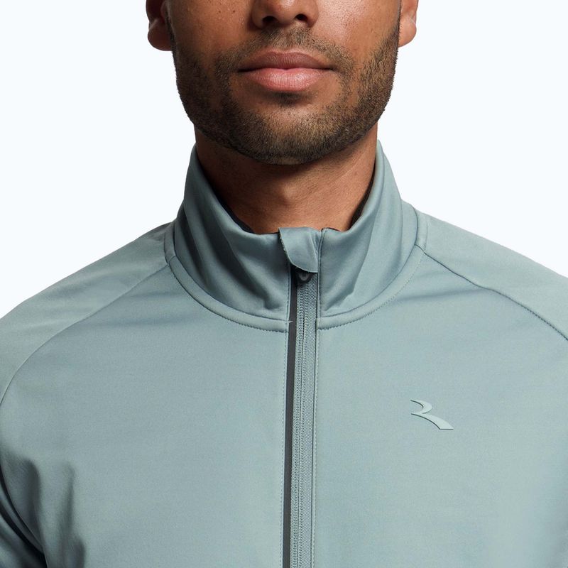 Pánská cyklistická bunda Rogelli Essential II Jacket grey 4