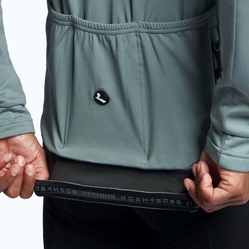 Pánská cyklistická bunda Rogelli Essential II Jacket grey 5