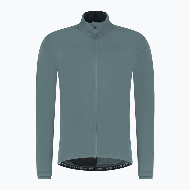 Pánská cyklistická bunda Rogelli Essential II Jacket grey 7