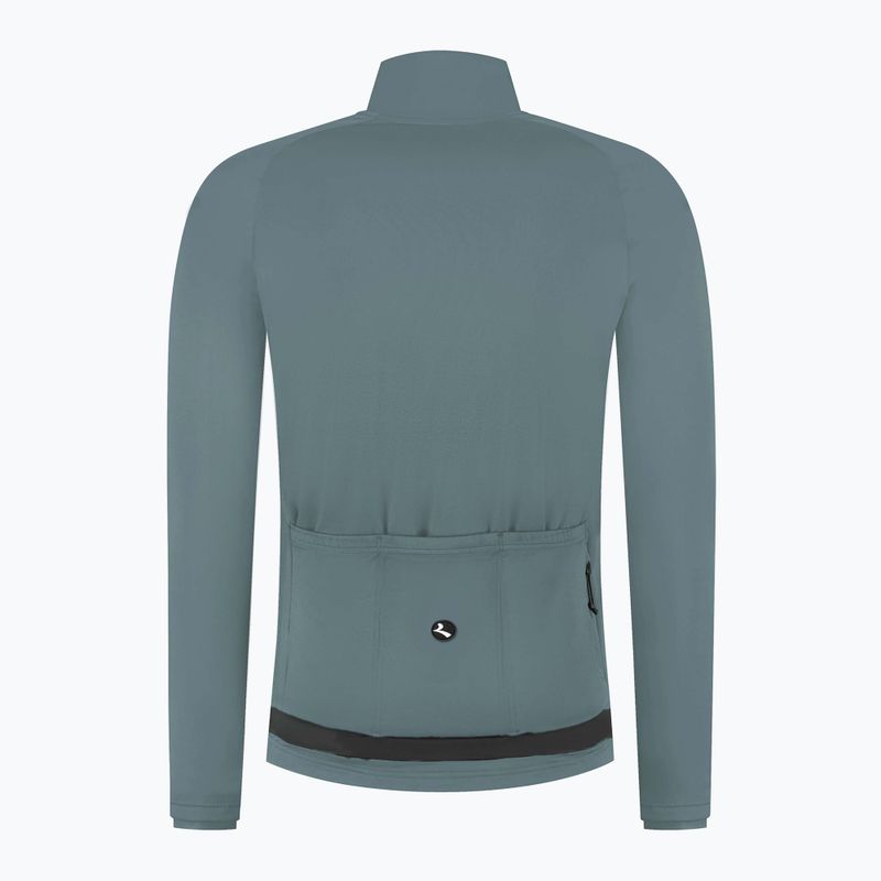 Pánská cyklistická bunda Rogelli Essential II Jacket grey 8