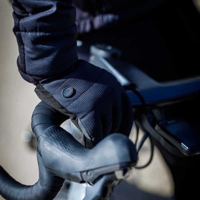 Pánské cyklistické rukavice Rogelli Element Padded Gloves black 5