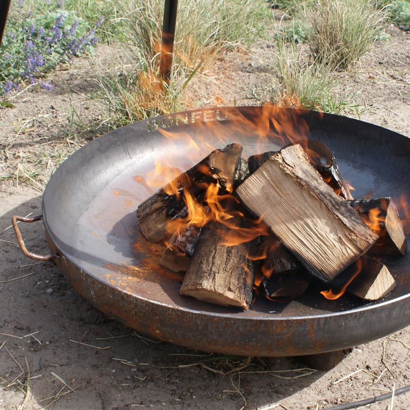 Zahradní ohniště BonFeu BonBowl Plus 80 cm corten 7