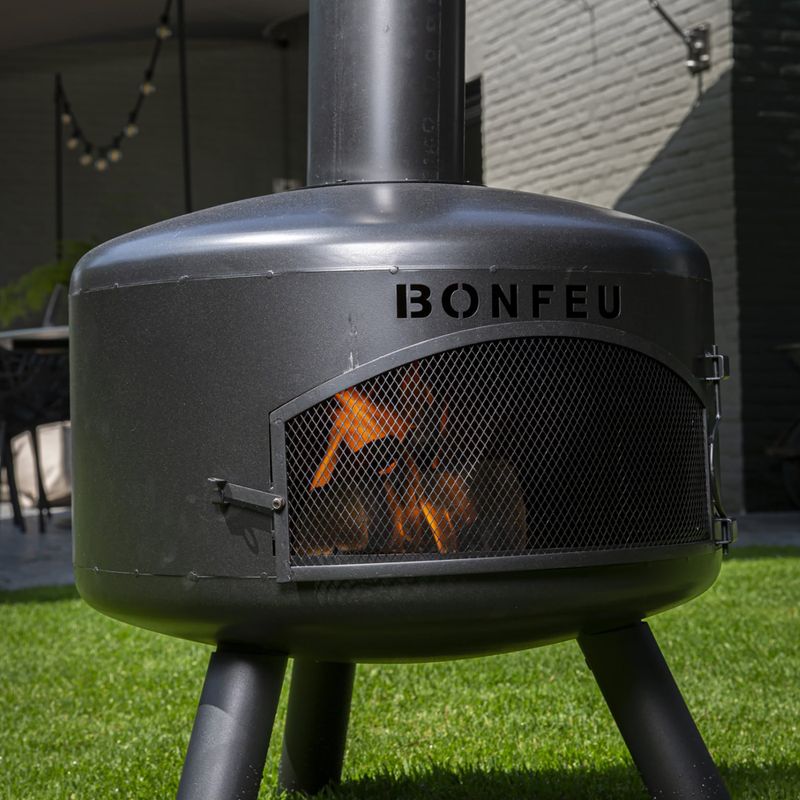 Zahradní krb BonFeu BonGiro black 8