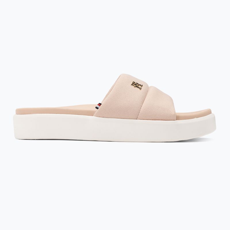 Tommy Hilfiger dámské žabky Platform Pool Slide pink bloom 2