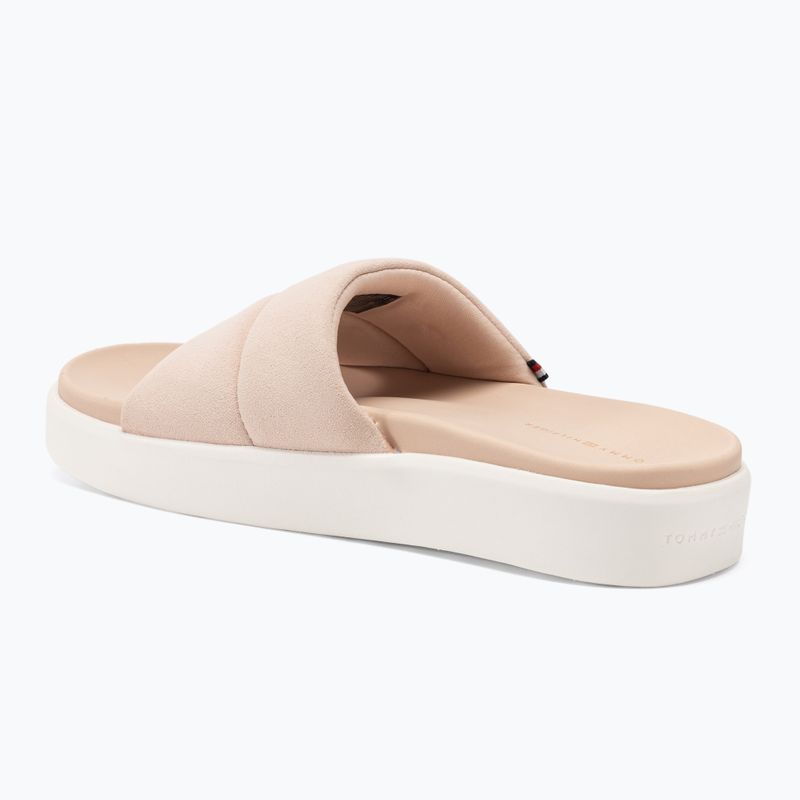Tommy Hilfiger dámské žabky Platform Pool Slide pink bloom 3