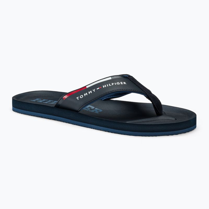 Pánské žabky Tommy Hilfiger Comfort Beach Sandal desert sky
