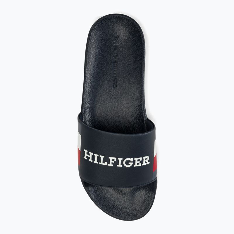 Tommy Hilfiger pánské žabky RWB Pool Slide desert sky 5