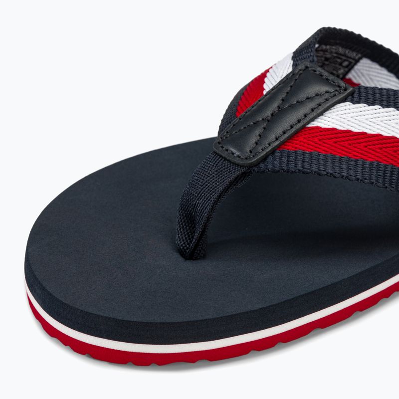 Pánské žabky Tommy Hilfiger Corporate Beach Sandal desert sky 7