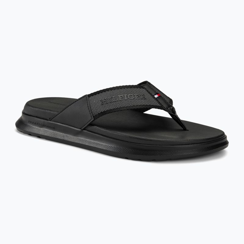 Pánské žabky Tommy Hilfiger Comfort Toe Post Beach Sandal black
