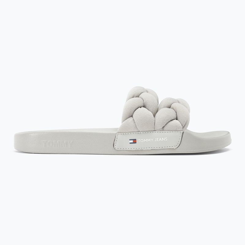 Dámské žabky Tommy Jeans Braided stratus grey 2