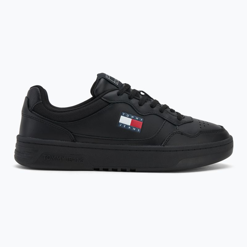 Pánské boty Tommy Jeans Cupsole Leather Ess black 2