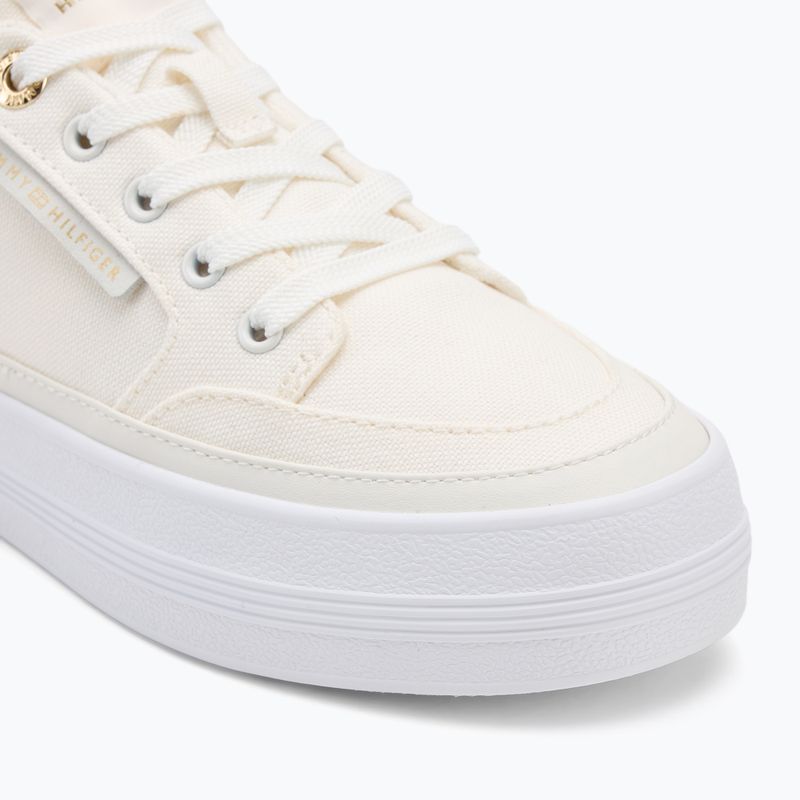 Dámské tenisky Tommy Hilfiger Essential Vulc Textile YBL ecru 7