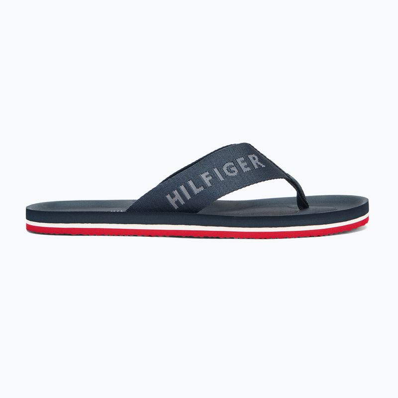 Pánské žabky Tommy Hilfiger Comfort Beach Sandal military denim 2