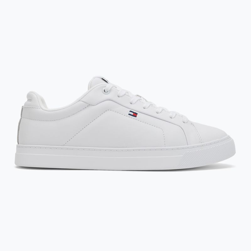 Pánské boty Tommy Hilfiger Icon Court Lth Flag Ess white 2