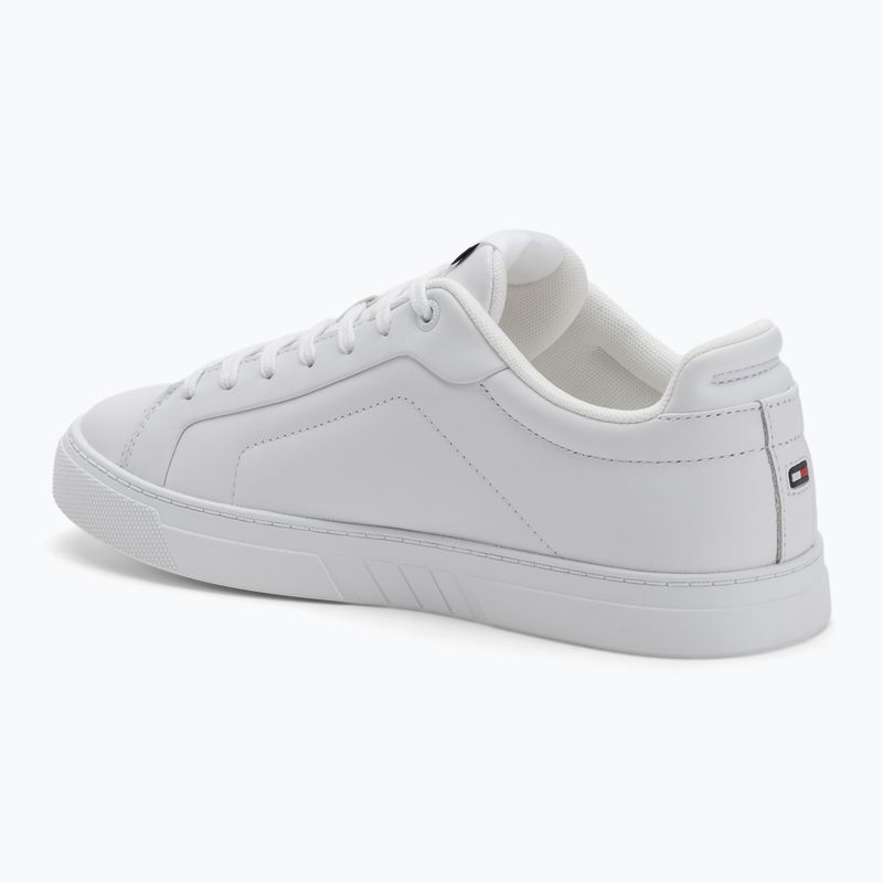 Pánské boty Tommy Hilfiger Icon Court Lth Flag Ess white 3