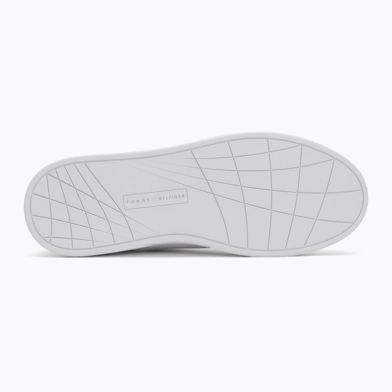 Pánské boty Tommy Hilfiger Icon Court Lth Flag Ess white 4