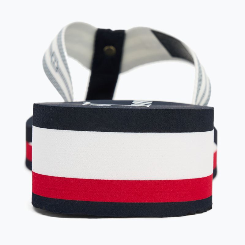 Dámské žabky Tommy Hilfiger Im Th Signature Beach Sandal rwb 6