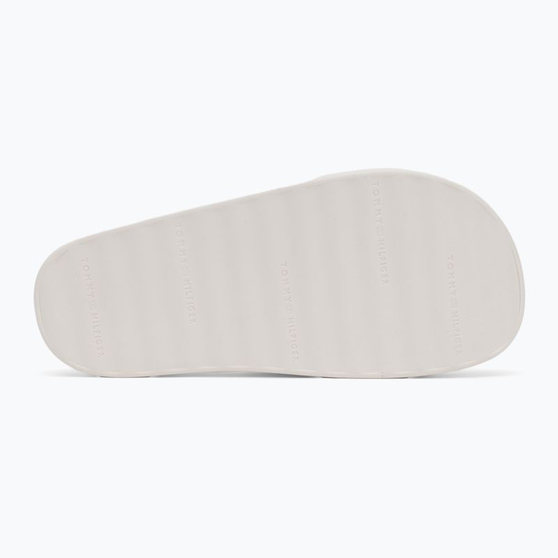 Dámské nazouváky Tommy Hilfiger Platform Monogram Poolslide ancient white 4