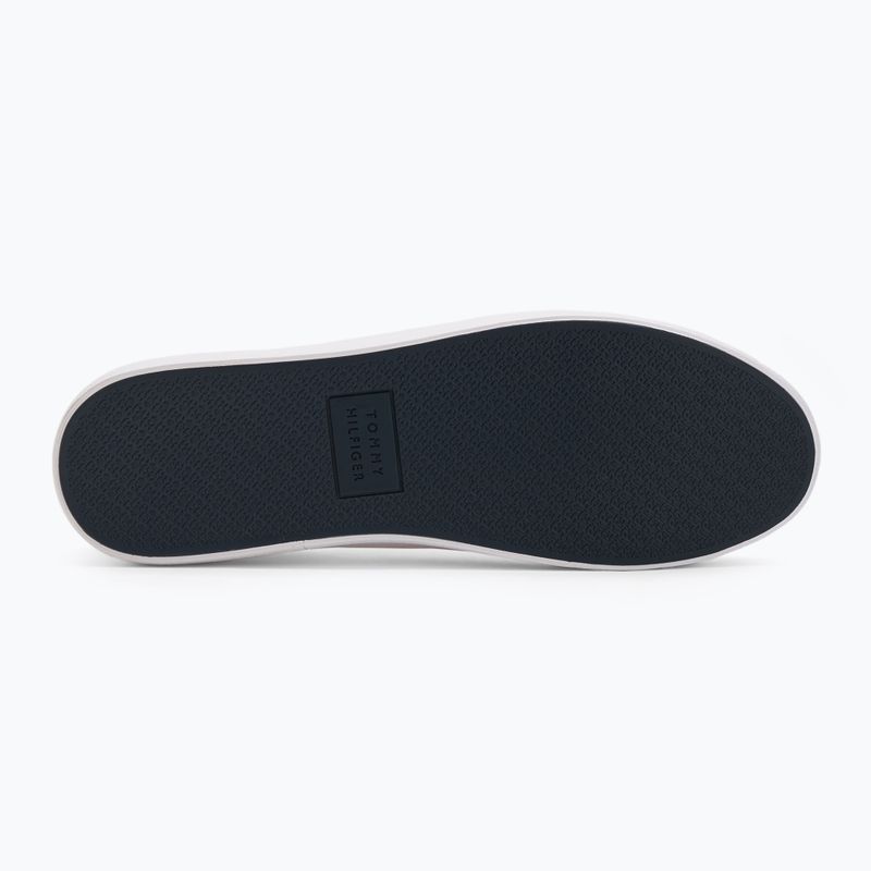 Pánské tenisky Tommy Hilfiger Th Hi Vulc Low Core Stripes Mesh YBS white 4