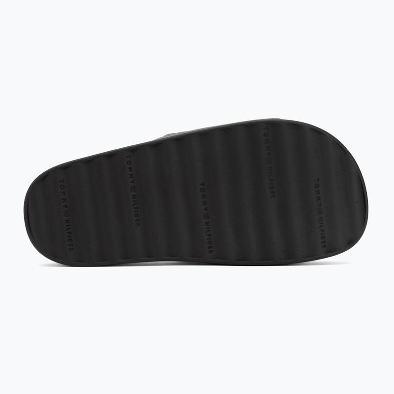 Dámské nazouváky Tommy Hilfiger Platform Monogram Poolslide black 4