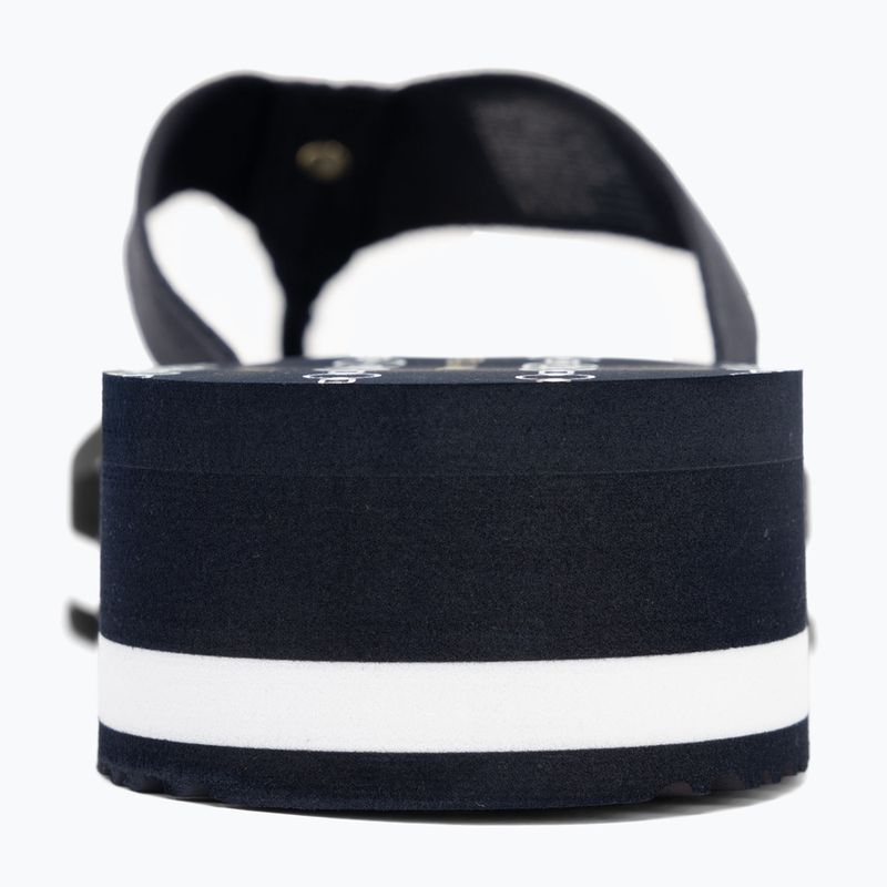 Dámské žabky Tommy Hilfiger Im Th Chainprint Midwedge Sandal space blue 6