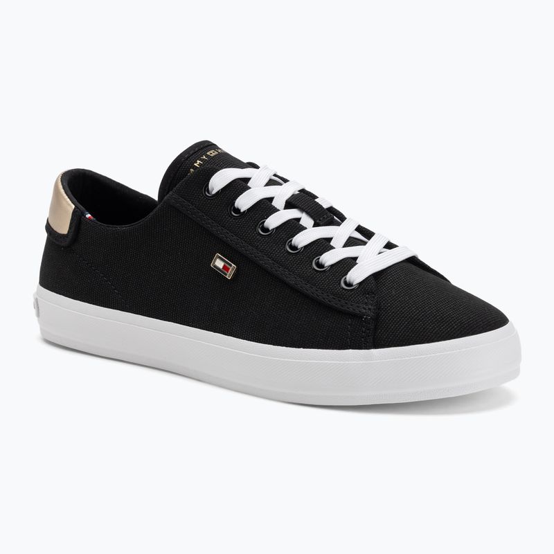 Dámské tenisky Tommy Hilfiger Vulc Canvas Lace Up black