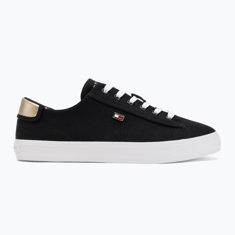 Dámské tenisky Tommy Hilfiger Vulc Canvas Lace Up black 2