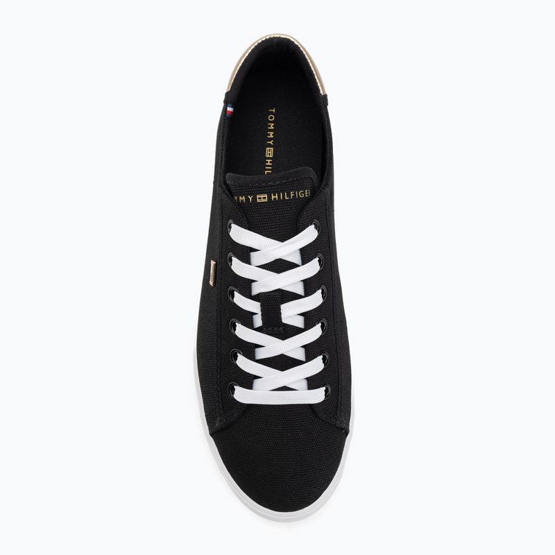 Dámské tenisky Tommy Hilfiger Vulc Canvas Lace Up black 5