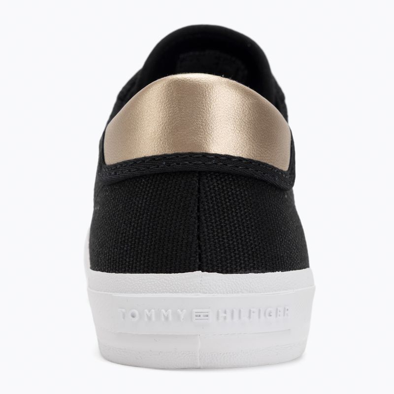 Dámské tenisky Tommy Hilfiger Vulc Canvas Lace Up black 6
