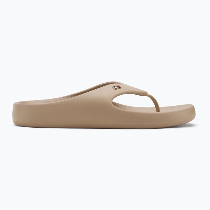 Dámské žabky Tommy Hilfiger Comfort Beach Sandal horseradish 2