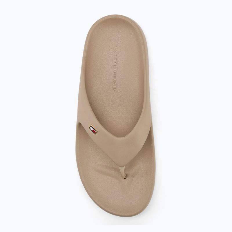Dámské žabky Tommy Hilfiger Comfort Beach Sandal horseradish 5