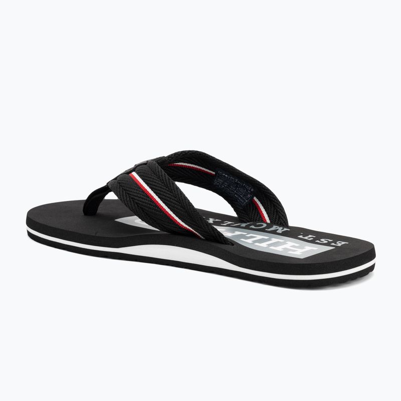 Pánské žabky  Tommy Hilfiger Corporate Beach Sandal black 3