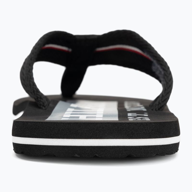 Pánské žabky  Tommy Hilfiger Corporate Beach Sandal black 6