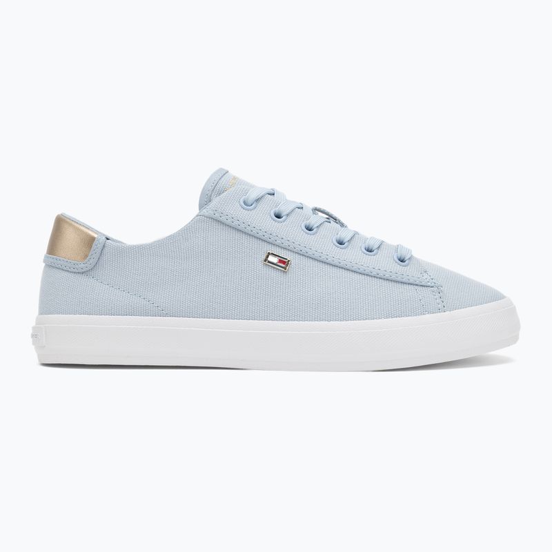 Dámské tenisky Tommy Hilfiger Vulc Canvas Lace Up breezy blue 2