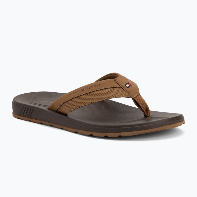 Pánské žabky  Tommy Hilfiger Molded Beach Sandal desert khaki