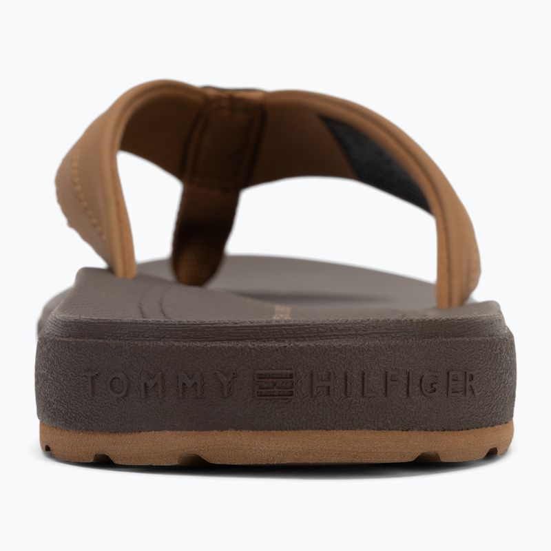 Pánské žabky  Tommy Hilfiger Molded Beach Sandal desert khaki 6
